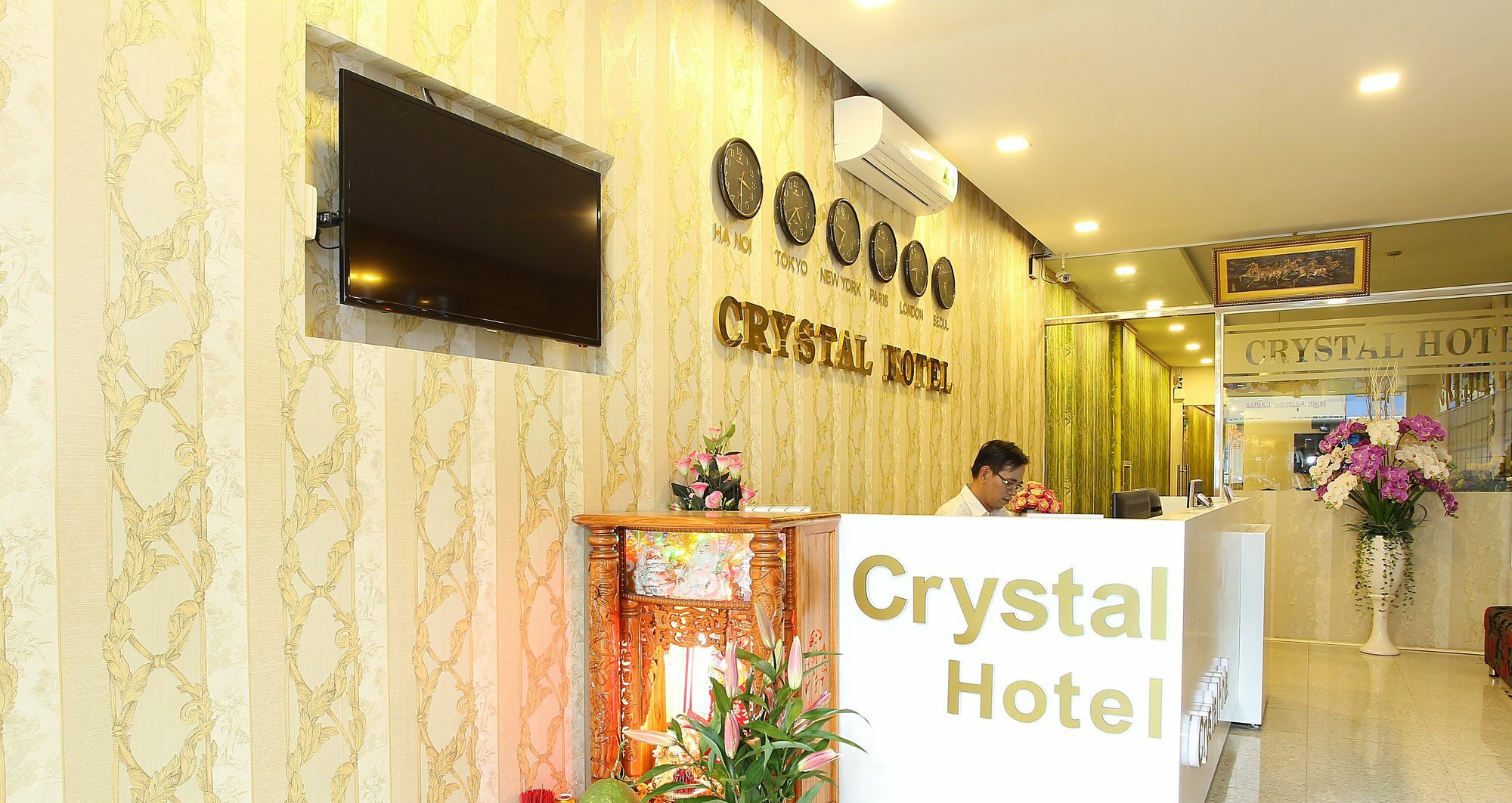 Saigon Crystal Hotel Хошимін Екстер'єр фото