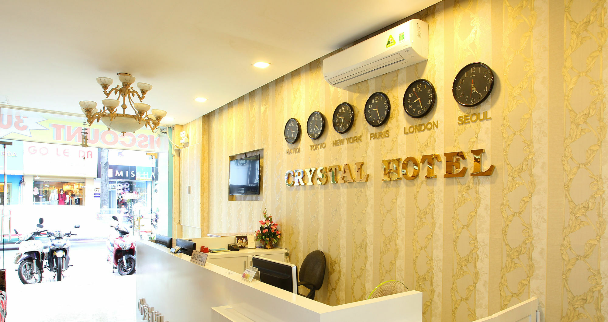 Saigon Crystal Hotel Хошимін Екстер'єр фото